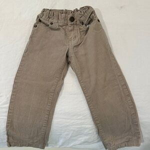 Janie and Jack Brown Corduroy Pants